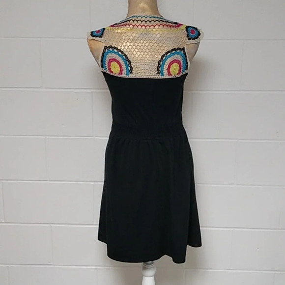 AS U WISH, CROCHET BOHO MINI DRESS OR SWIM COVER-UP - Picture 2 of 9